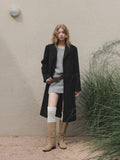 [TWEE]Muffin Tailored Single Long Coat