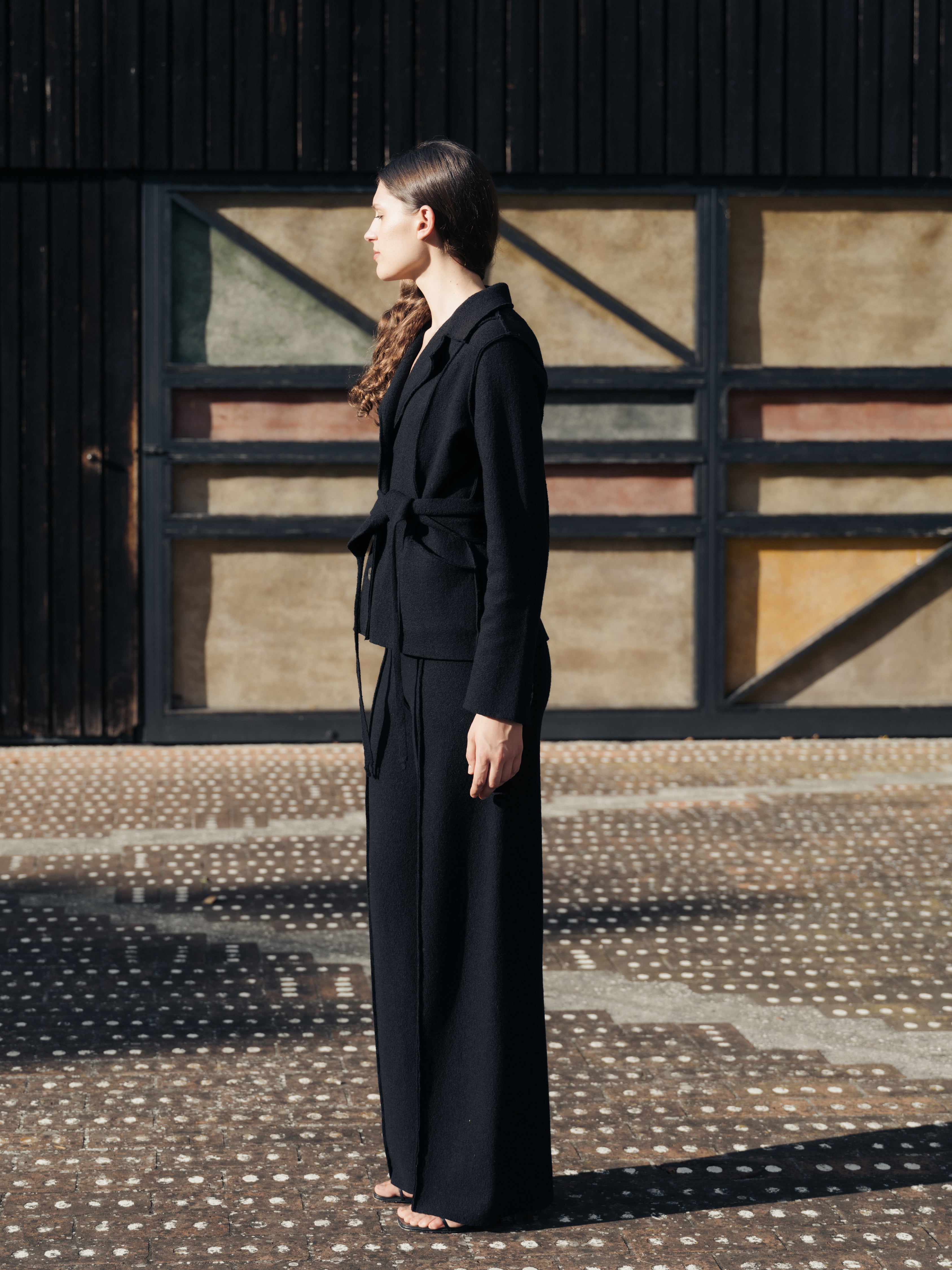 Boiled Wool Bar Jacket