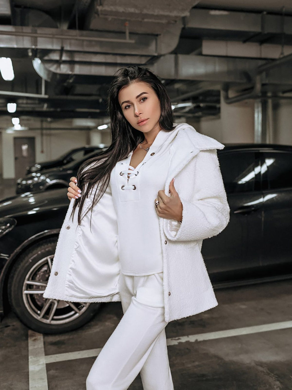 Oversized Warm Short Coat